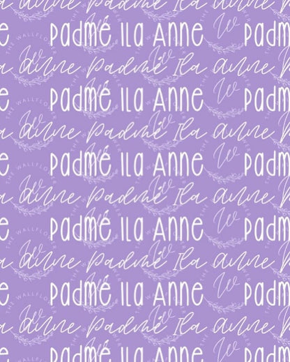 Custom Name Blanket