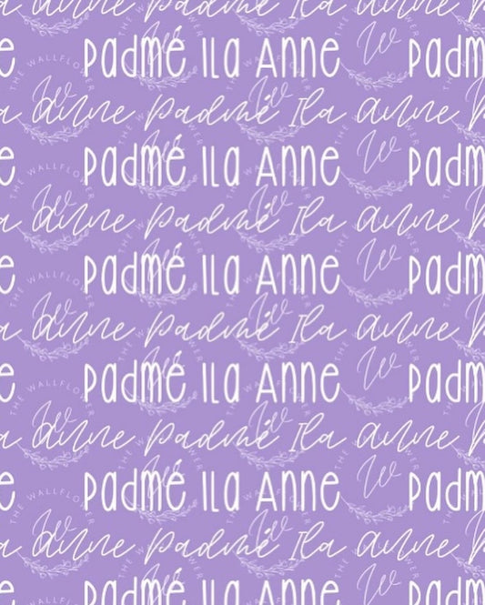 Custom Name Blanket